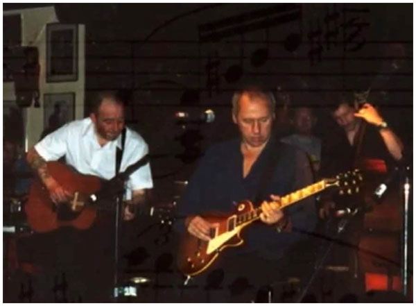 Mark Knopfler from Dire Straits posed in Amsterdam, Netherlands in