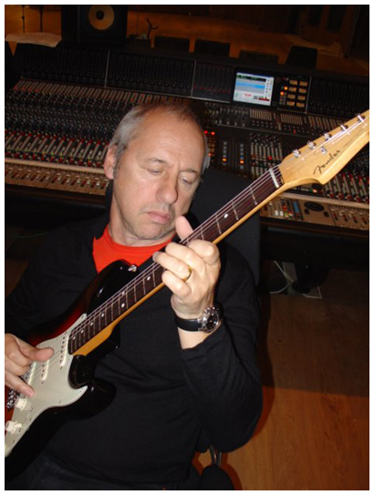 Mark Knopfler and his guitars